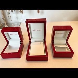 Red Jewelry Boxes James Allen